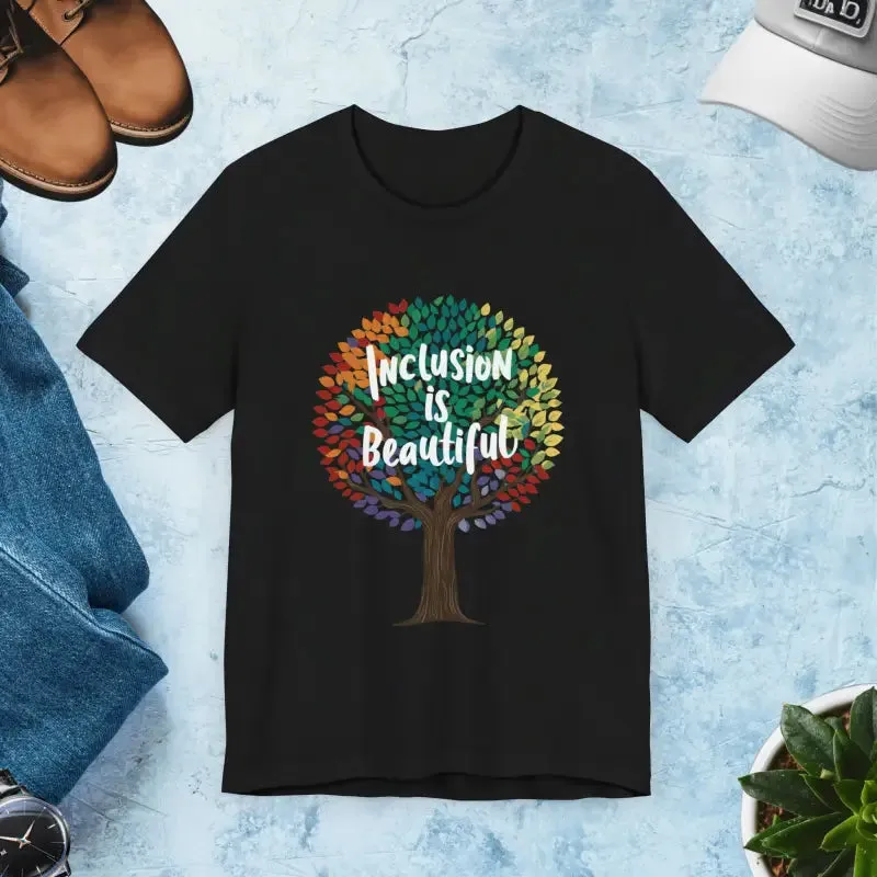 Inclusion is Beautiful Gay Short Sleeves Tee