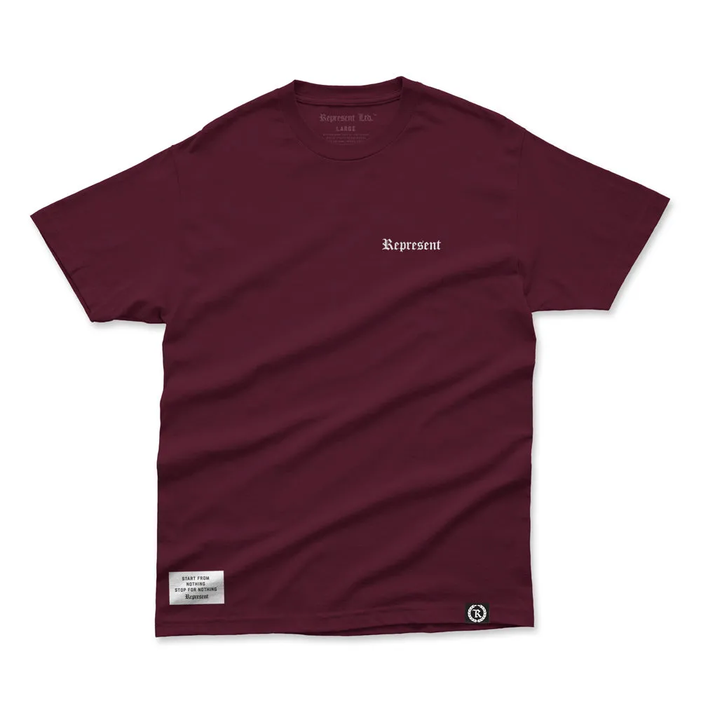 It's XLARGE Heavy Tee [MAROON] LIMITED EDITION