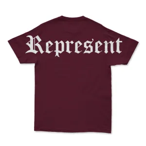 It's XLARGE Heavy Tee [MAROON] LIMITED EDITION