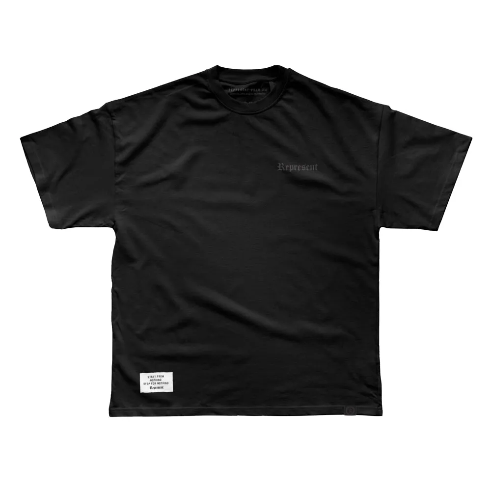 It's XLARGE Premium Heavy Tee [BLACKED OUT] LIMITED EDITION