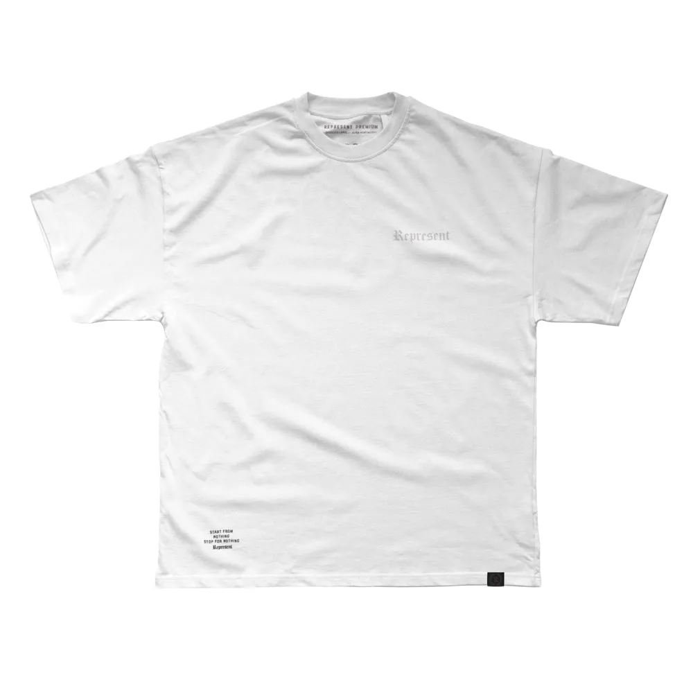 It's XLARGE Premium Heavy Tee [WHITE X GRAY] LIMITED EDITION