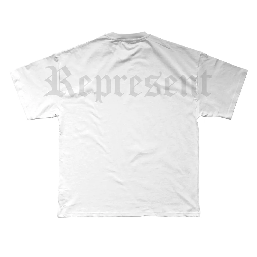 It's XLARGE Premium Heavy Tee [WHITE X GRAY] LIMITED EDITION