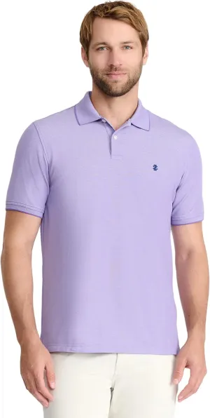 IZOD Men's Advantage Performance Short Sleeve Polo Shirt