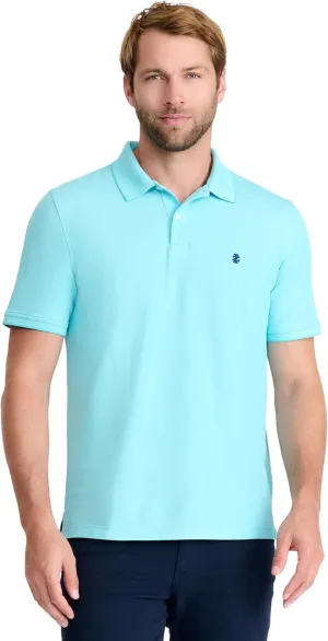 IZOD Men's Advantage Performance Short Sleeve Polo Shirt