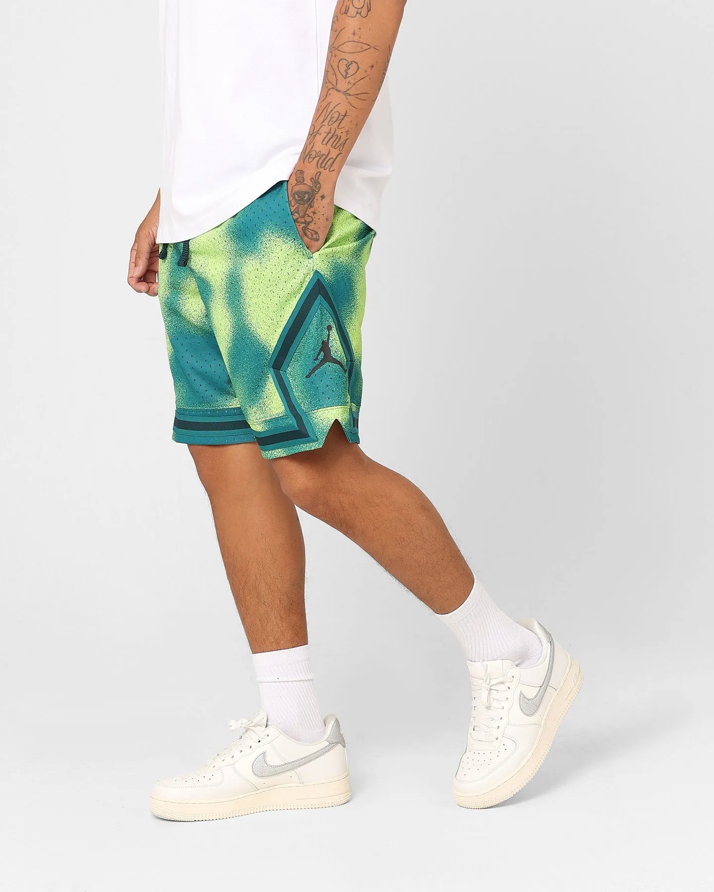 Jordan Dri-FIT Sport Diamond Shorts Midnight Spruce