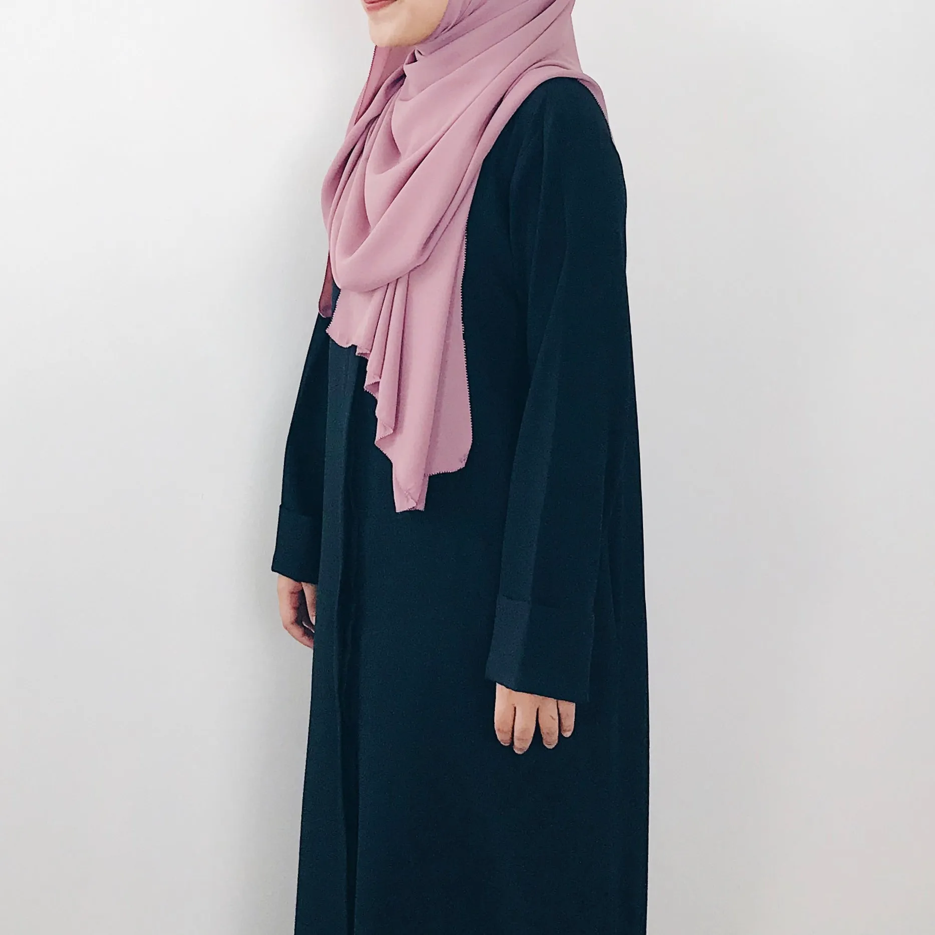 Korean Chiffon : Dusty Pink