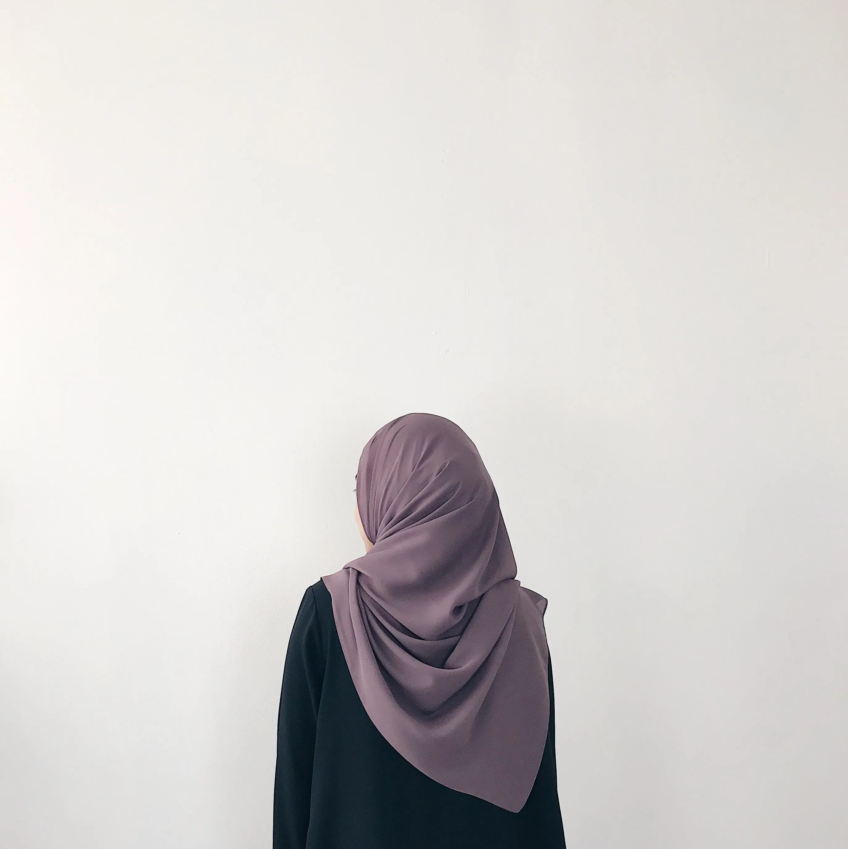 Korean Chiffon : Dusty Purple