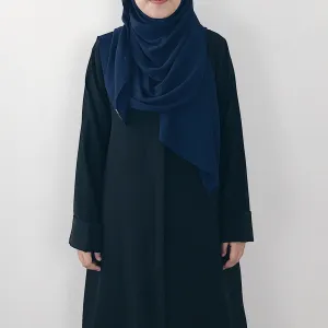 Korean Chiffon : Navy