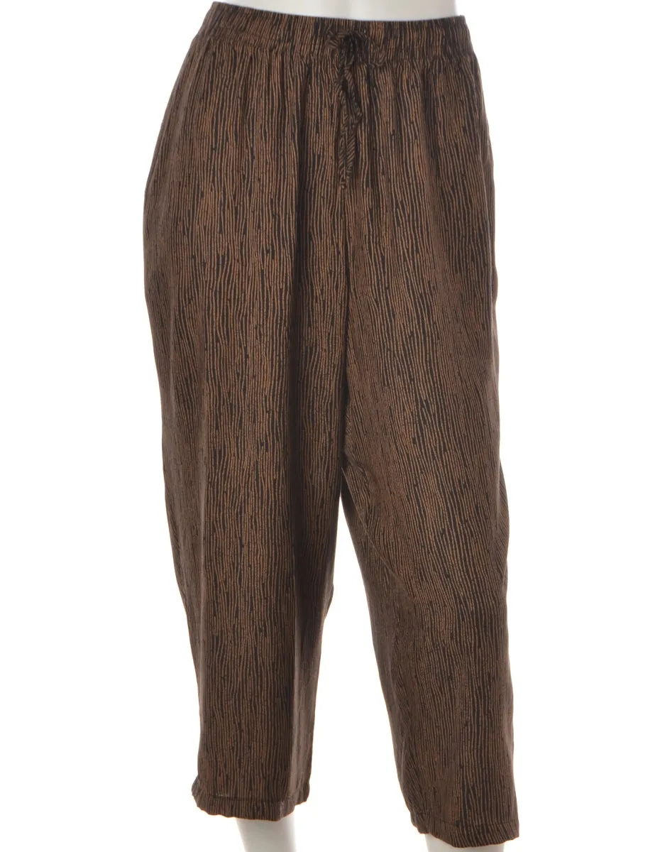 Label Striped Summer Culotte