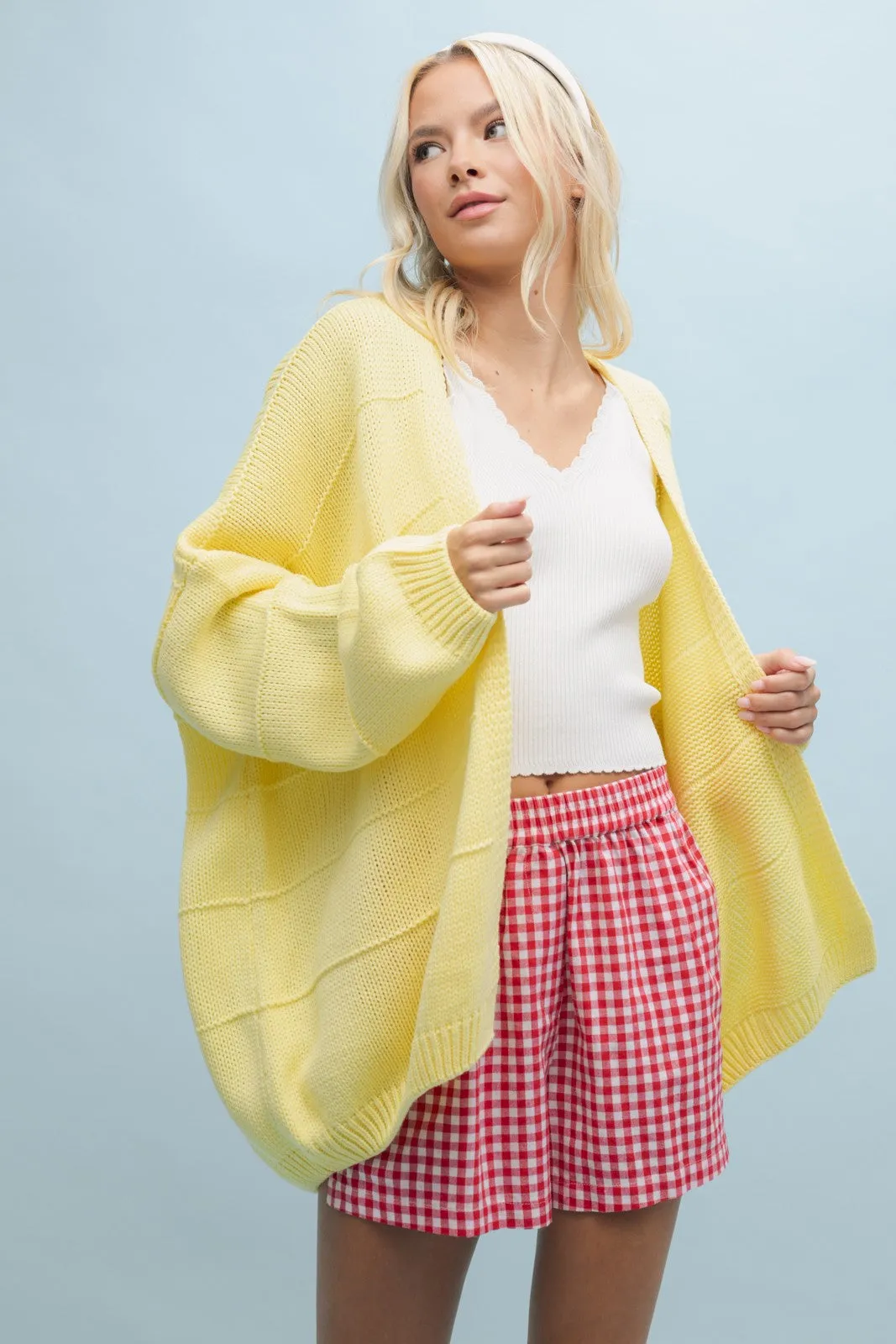 Lemon Sweater Cardigan
