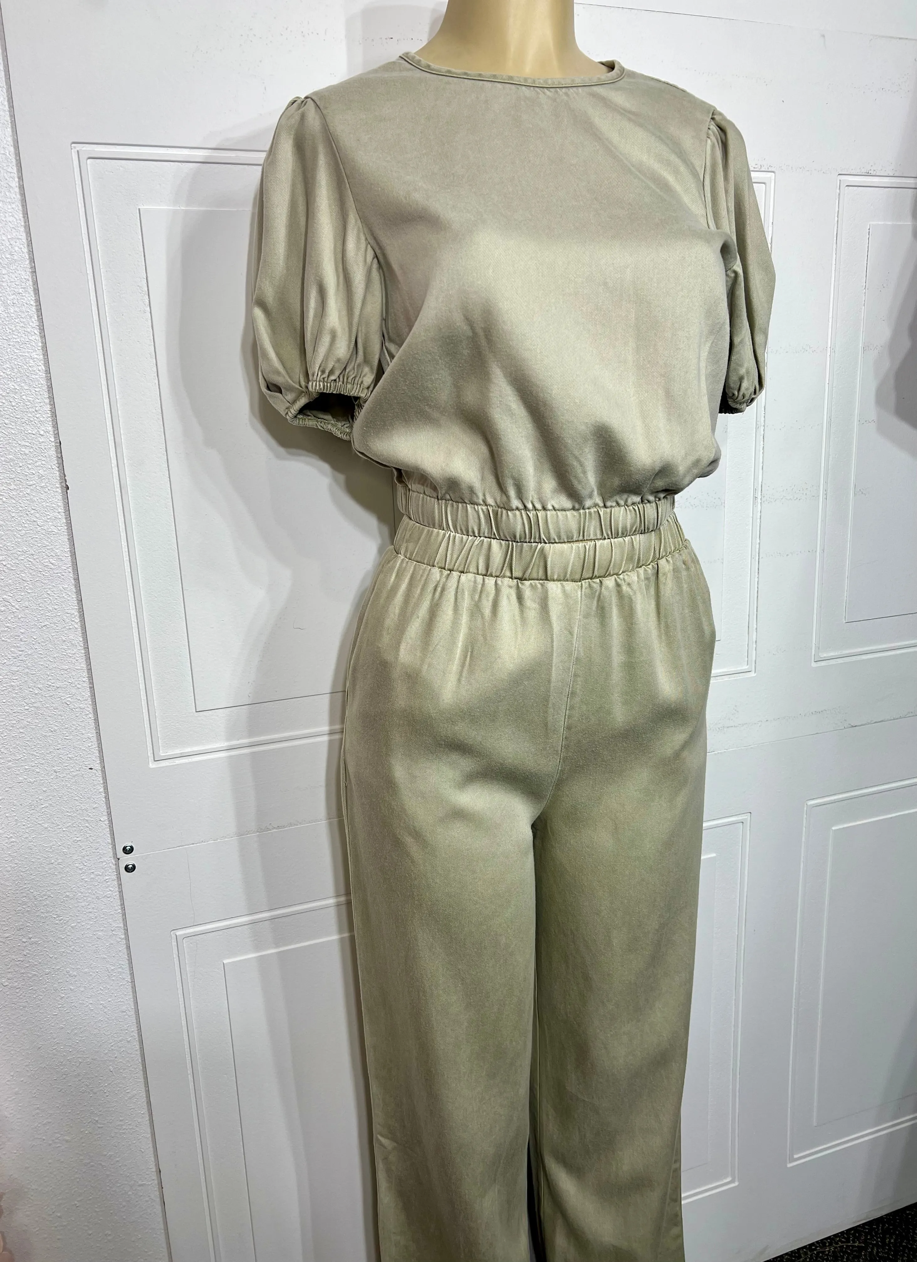 Leslie Sage Tencel 2 Piece Pants Set