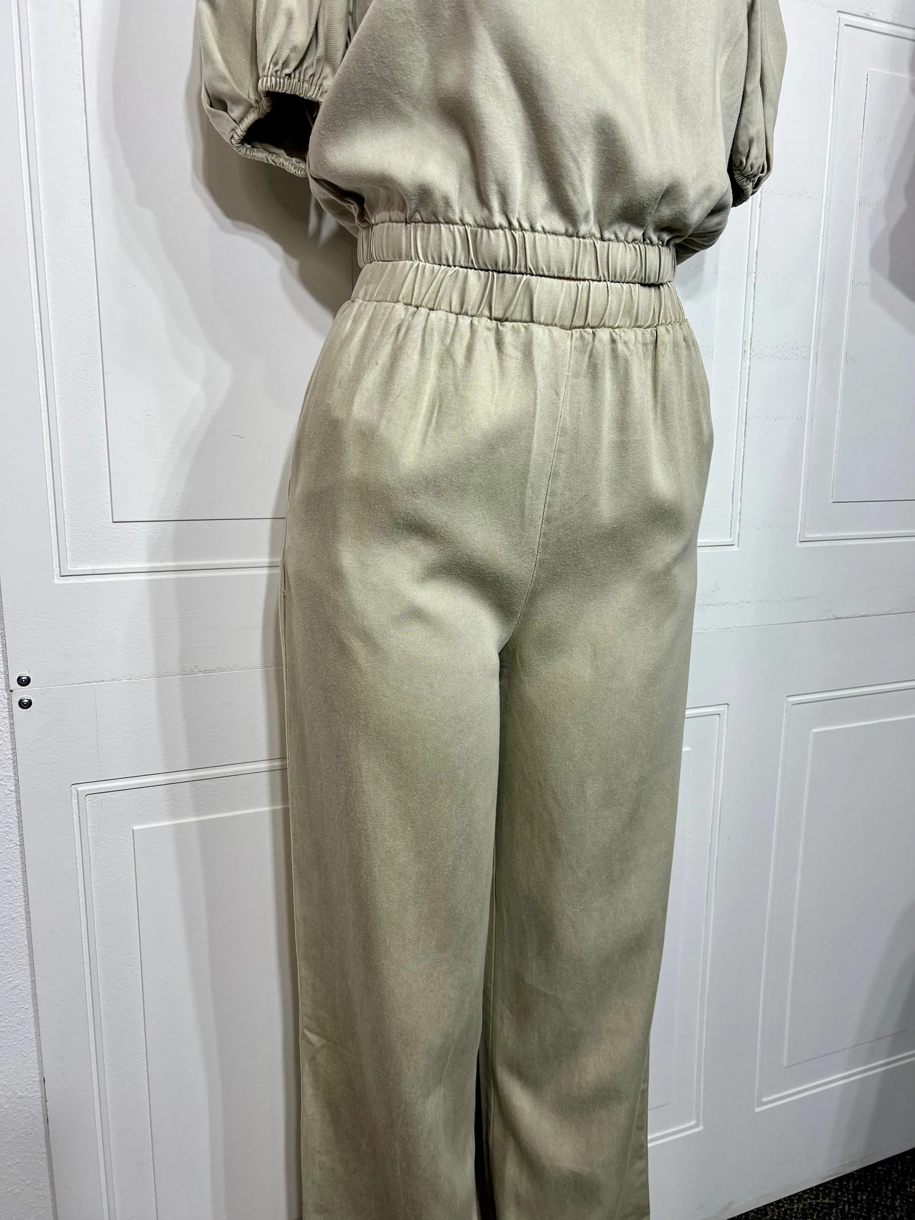 Leslie Sage Tencel 2 Piece Pants Set