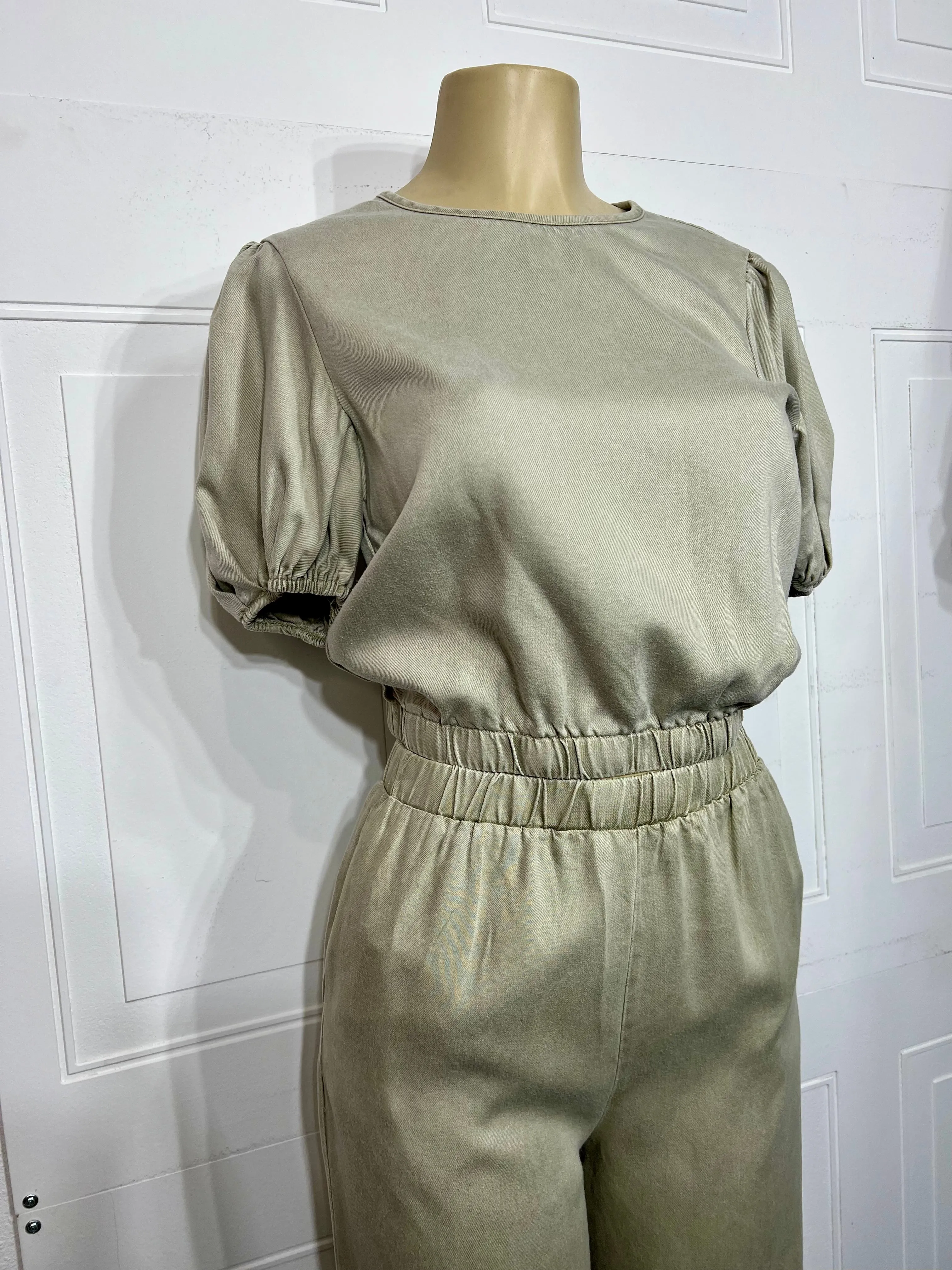 Leslie Sage Tencel 2 Piece Pants Set