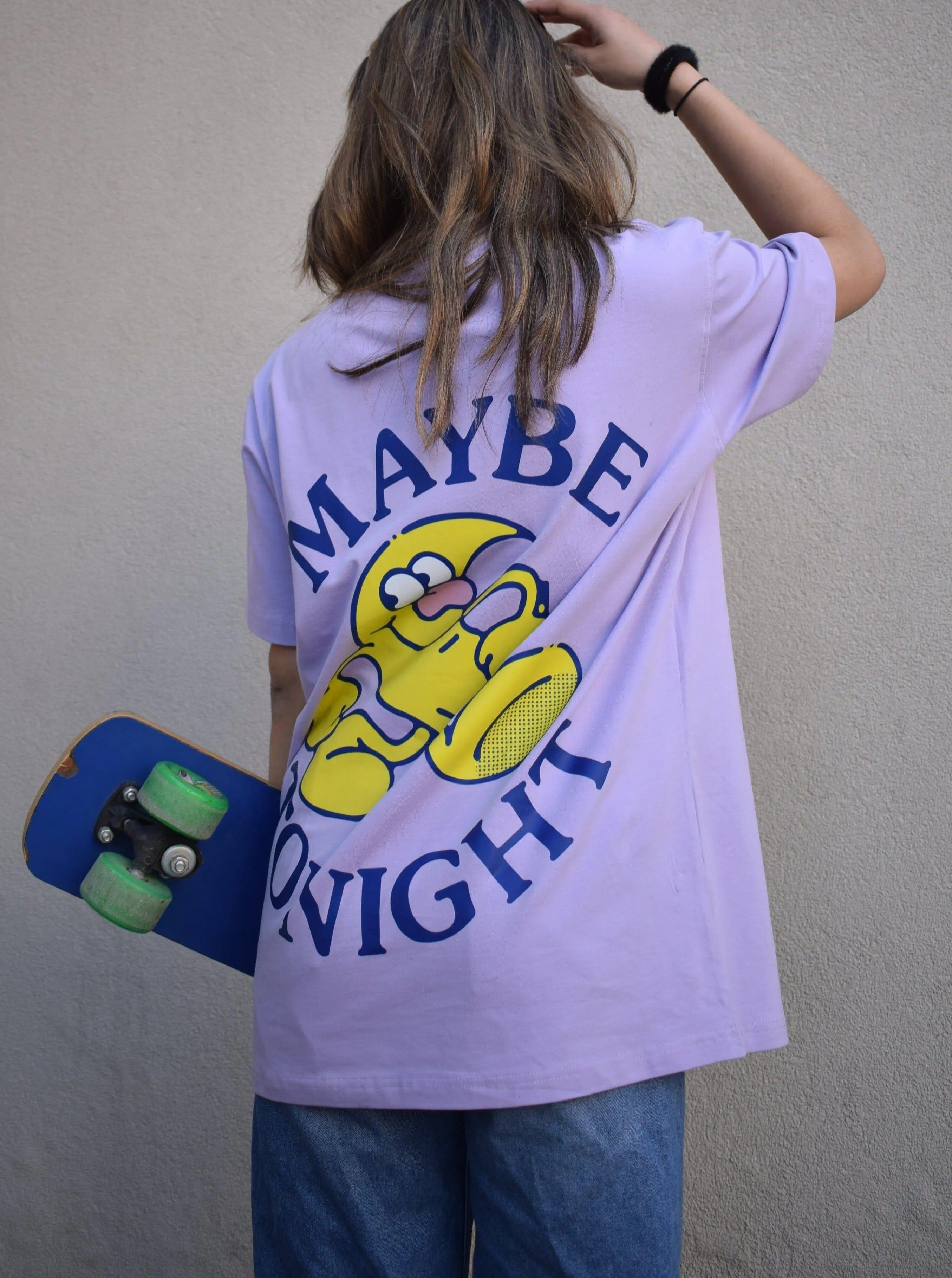 Maybe Tonight : Burger Bae Oversized  Tee For Men and Women