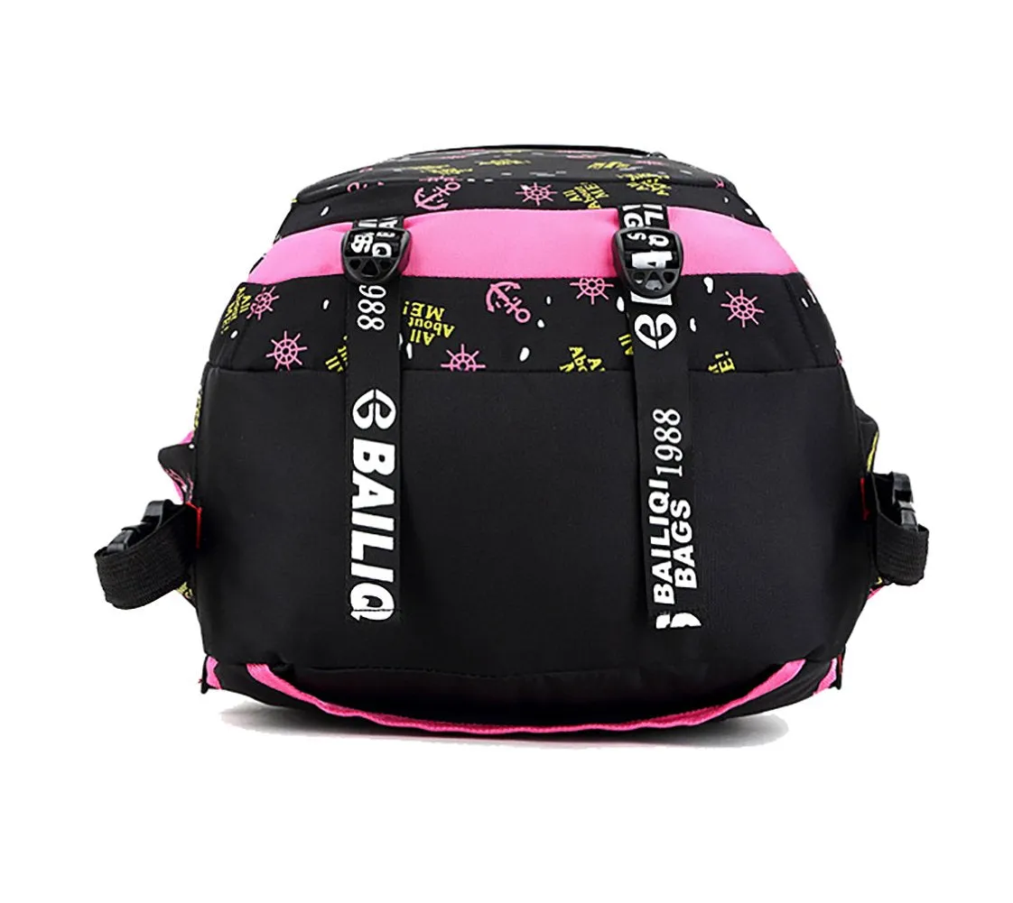 Meetbelify Girls Rolling Backpack with Wheels Big Kids Wheel Backpack for Girls