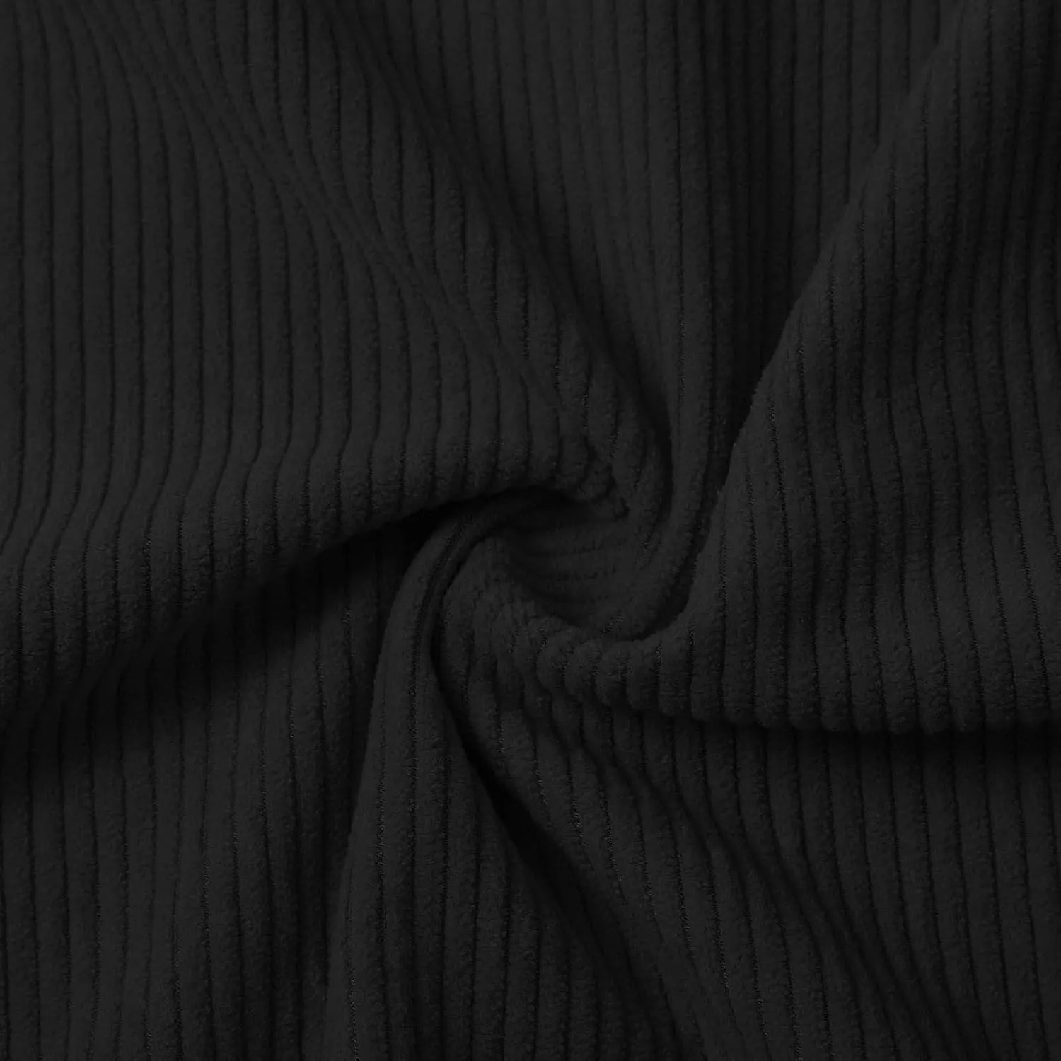 Mens Corduroy Pullover Sweatshirt Long Sleeve Button Up Polo Shirt Casual Fashion Plain Outdoor Fall Thermal Sweaters