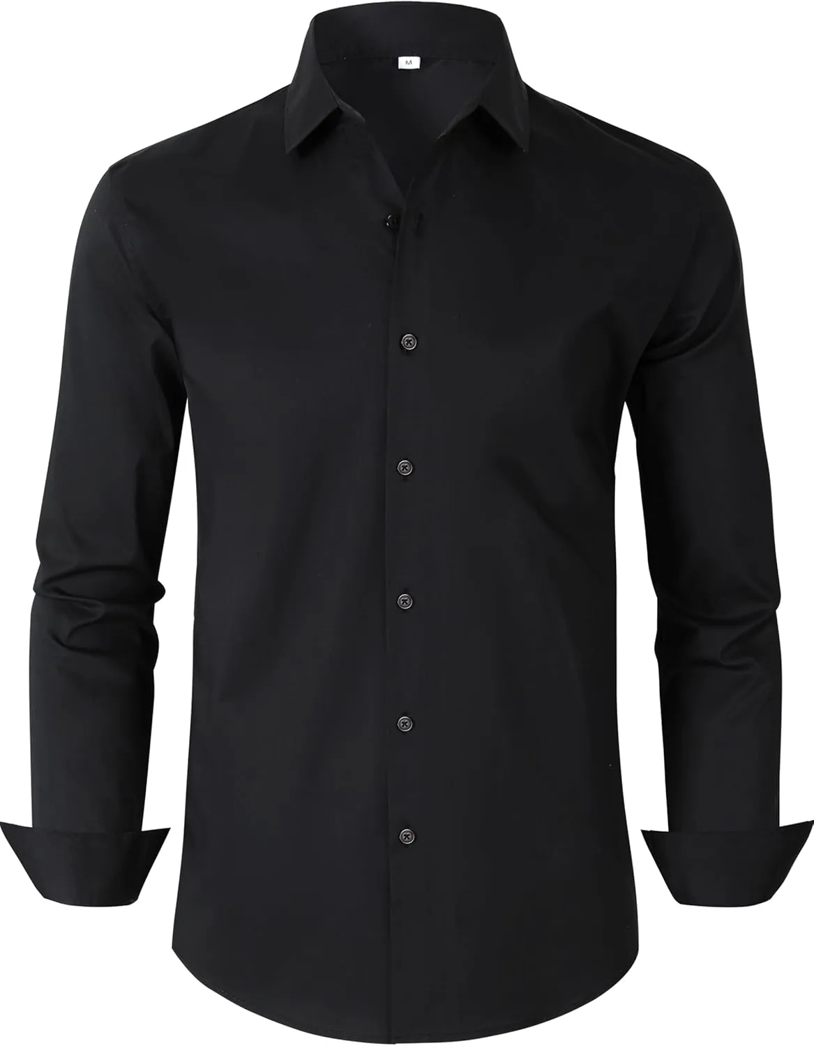 Mens Dress Shirts for Men Long Sleeve Wrinkle Free Button Down Shirt Formal Business Casual Shirts