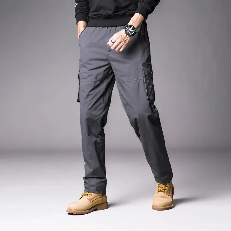 Men's Leisure Cargo Loose Multi-pocket Casual Sports Pants