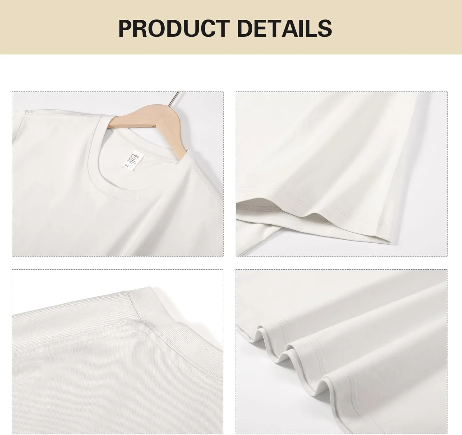 Men's Oversized T Shirts Lightweight Cooling Soft T-Shirt Short Sleeve Slick Casual Basic Crewneck Tee Shirt