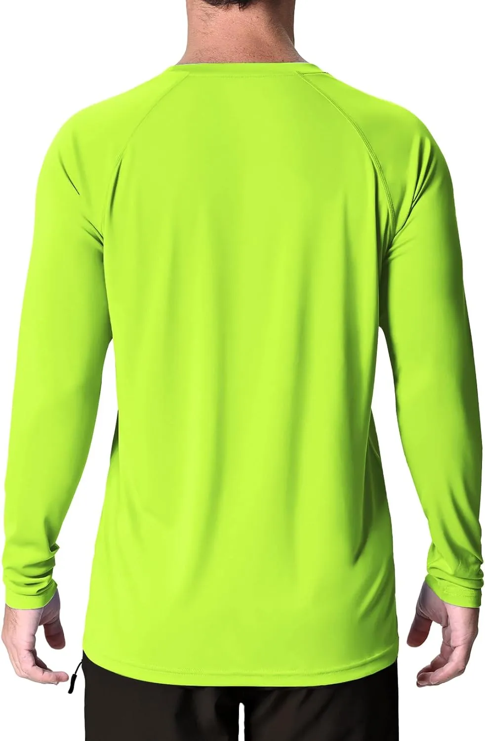 Men's UPF 50  Rash Guard Long Sleeve Sun Protection SPF UV Shirts Lightweight Breathable Swim T-Shirts