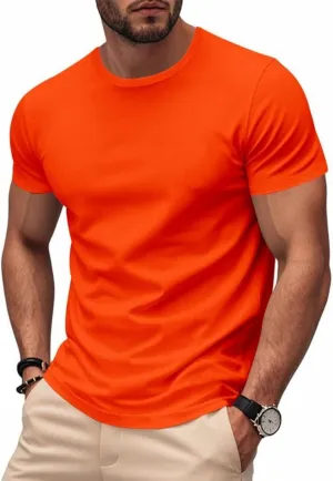Mesh Workout Shirts for Men Casual Quick Dry Athletic Short Sleeve Moisture Wicking T-Shirts Lightweight Activewear