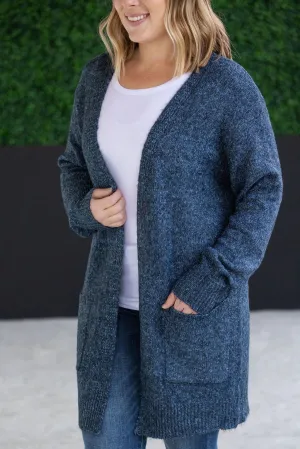 MM Madison Cozy Cardigan - Midnight Skies