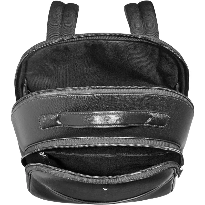 MNT Backpack Sartorial Small Black Two Compartments D