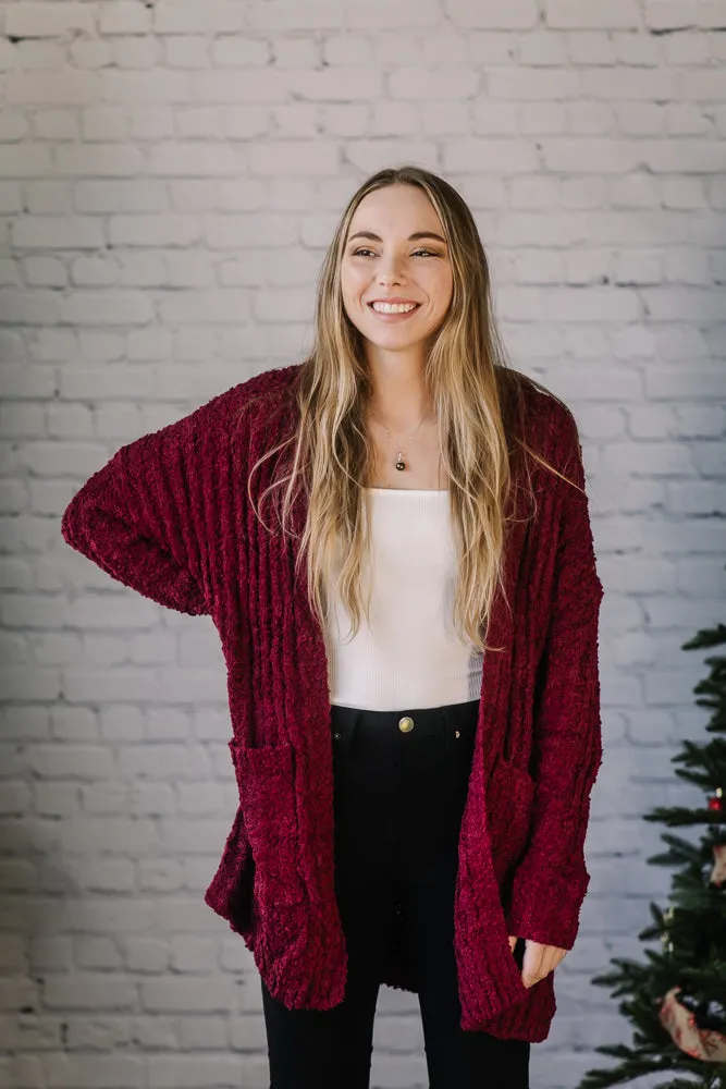 Movie Night Popcorn Cardigan