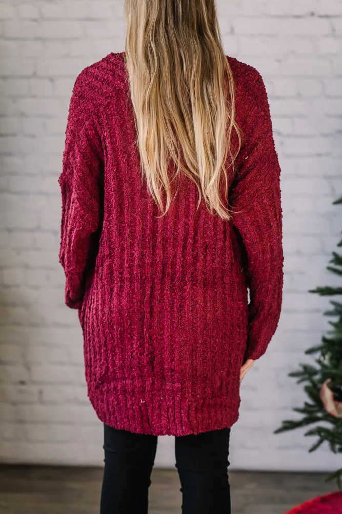 Movie Night Popcorn Cardigan