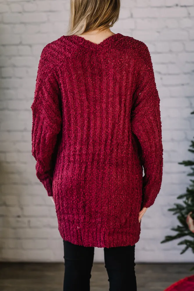 Movie Night Popcorn Cardigan