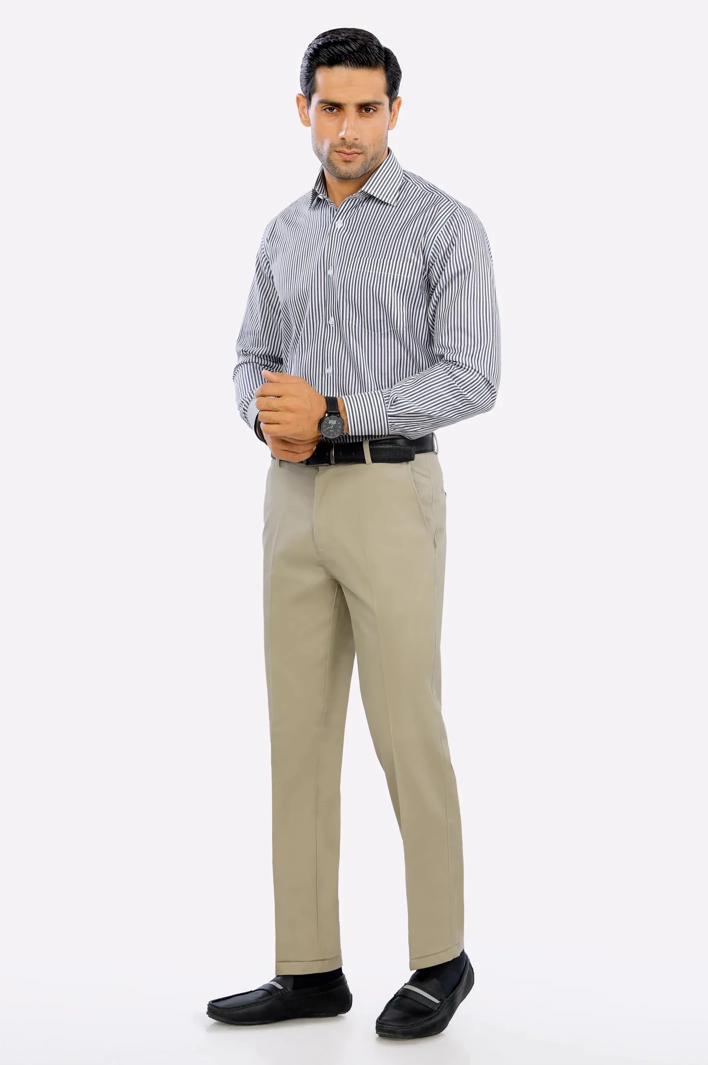 Multicolor Bengal Stripes Formal Shirt