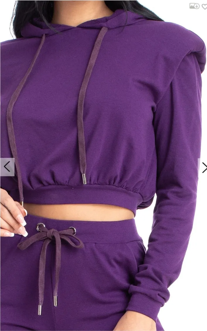 MYA JERSEY SWEAT PANTS SET