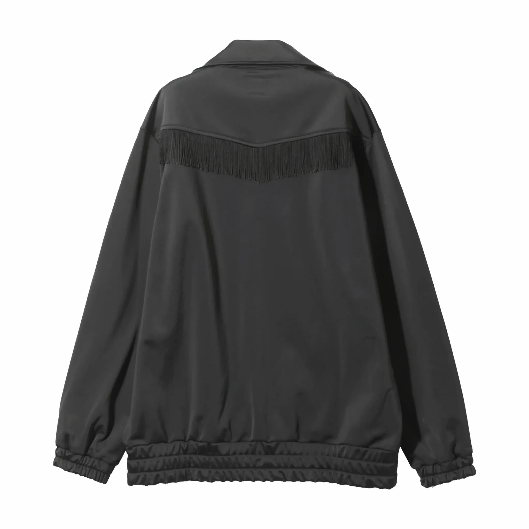 Needles Fringe Pe/Ta Track Jacket - Bright Jersey (Black)