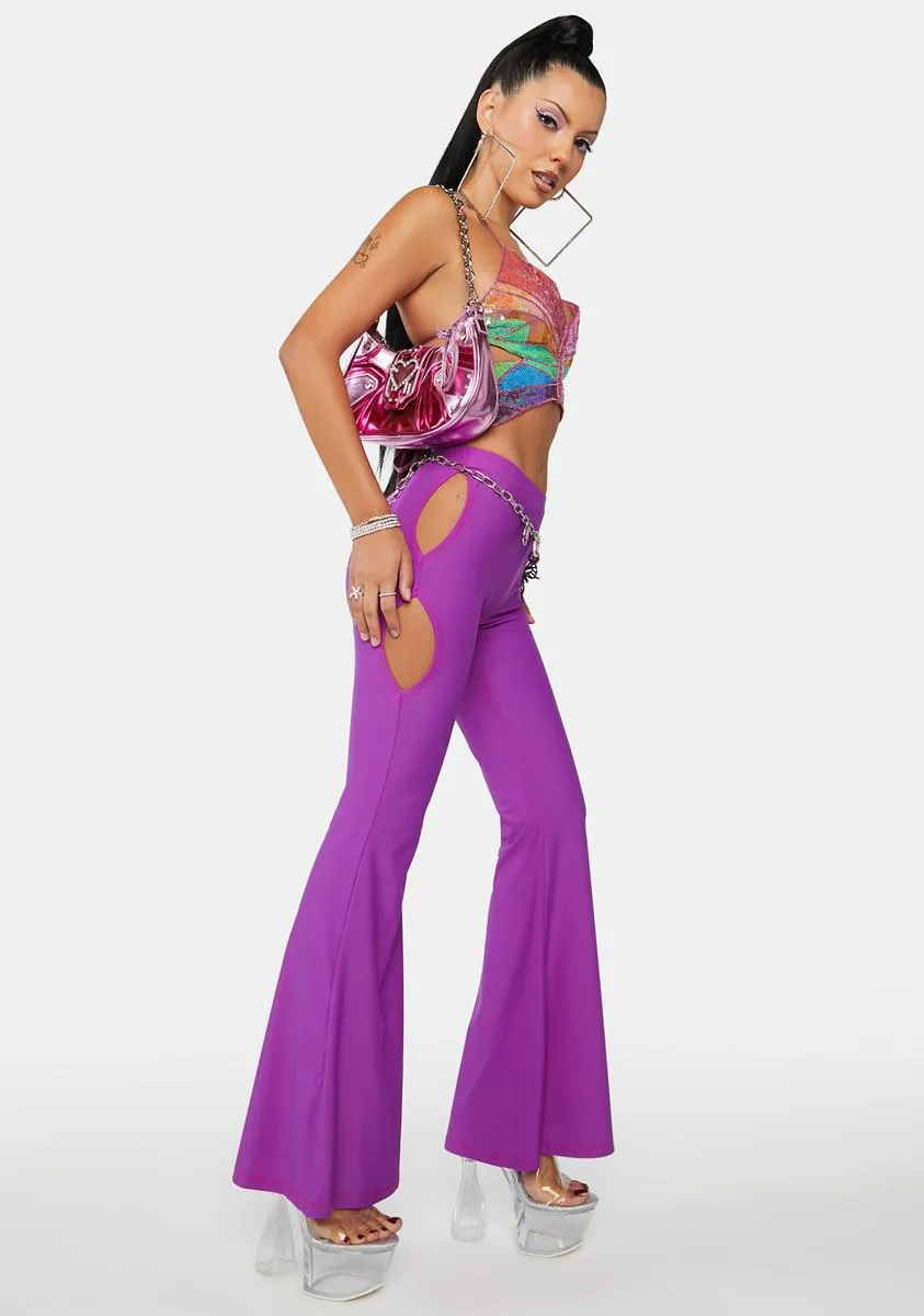 Neon Dimensions Cut-Out Flares