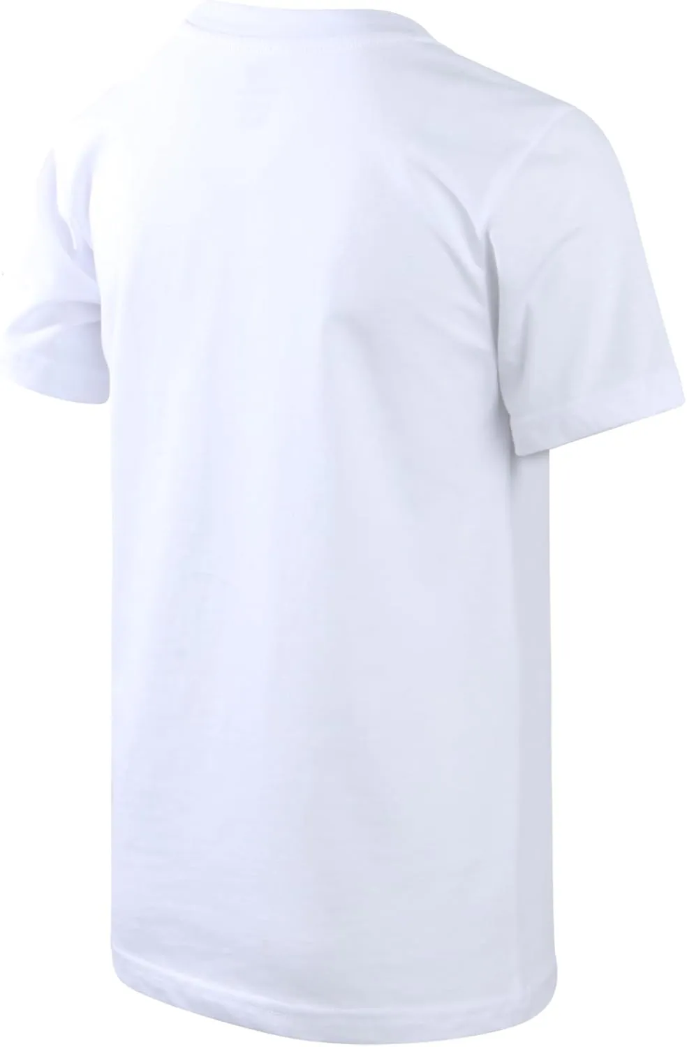 New Balance Boys' T-Shirt - Cotton Core Stacked Logo Shirt for Boys' - Kids Youth Athletic Crewneck Short Sleeve Tee (8-20)