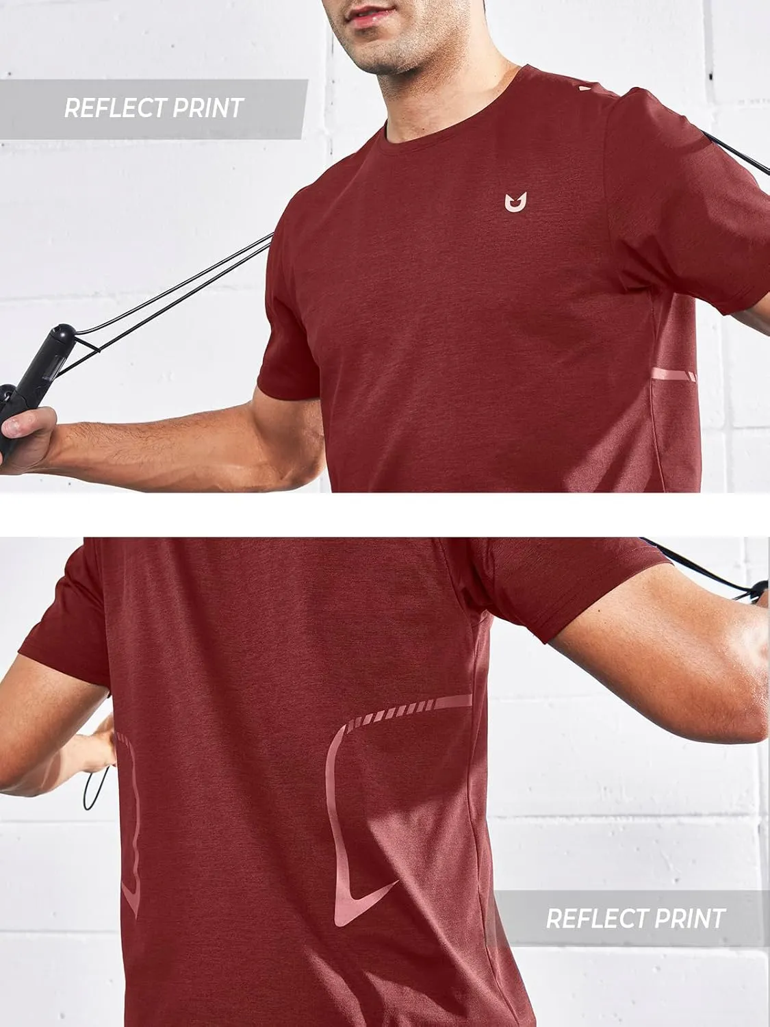 NORTHYARD Men's Workout Gym Shirts Quick Dry T-Shirts Running Athletic Short Sleeve Shirt for Men