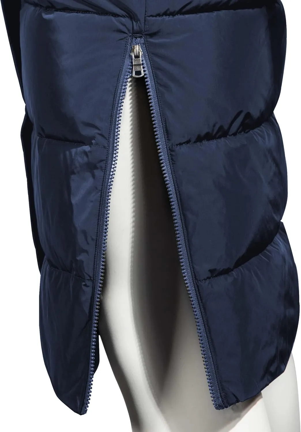NUTEXROL Women's Winter Long Down Parka Jackets Warm Thickened Hooded Maxi Quilted Puffer Coat