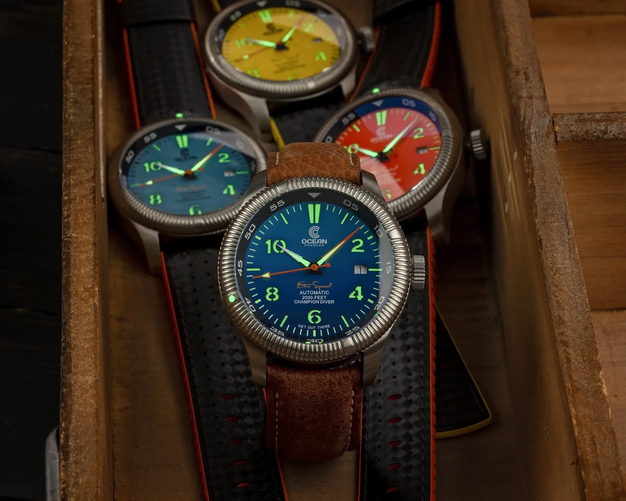 Ocean Crawler Champion Diver - Teal - Sample