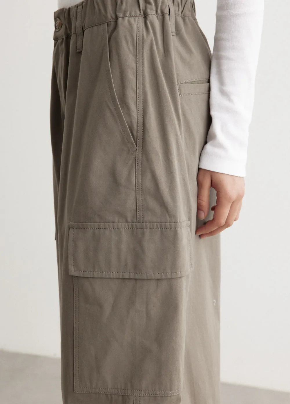 Organic Cotton Cargo Pants