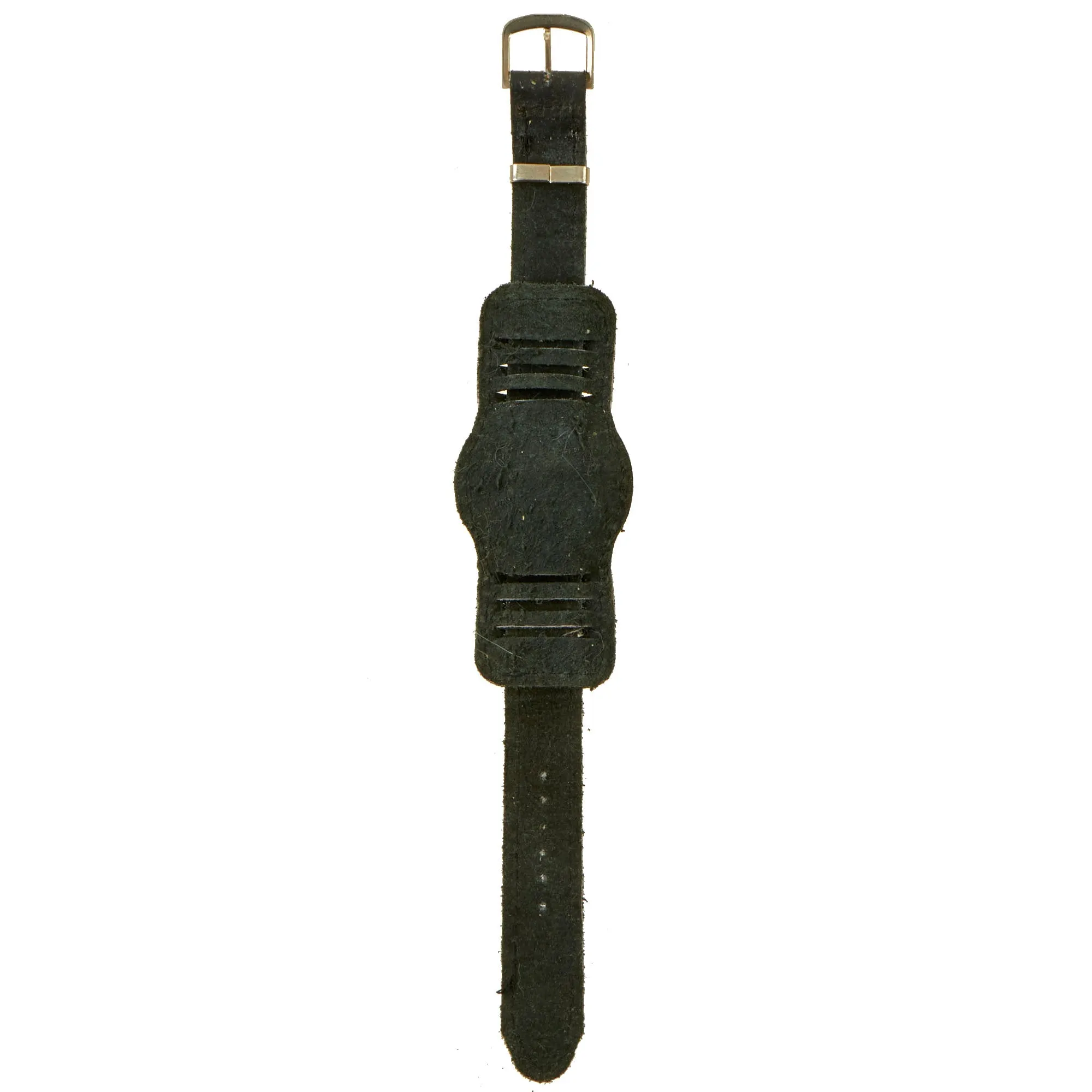 Original German WWII Kriegsmarine K.M. Wrist Watch by Festa With U-Boat U-847 Insignia Etched Into Case - Fully Functional