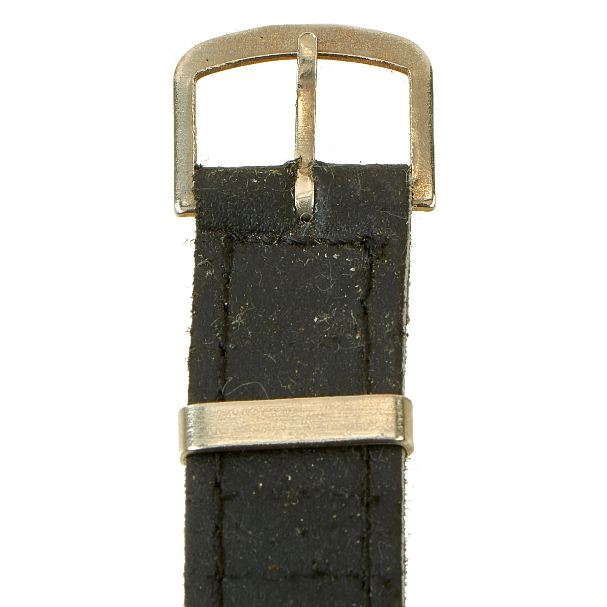 Original German WWII Kriegsmarine K.M. Wrist Watch by Festa With U-Boat U-847 Insignia Etched Into Case - Fully Functional