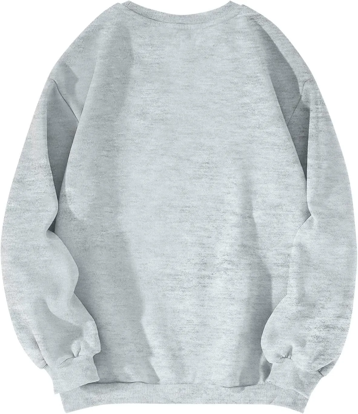 Oversized Crewneck Sweatshirt Women Cute Bow Graphic Sweatshirts Long Sleeve Fleece Pullover Bow Sweater Y2k Tops