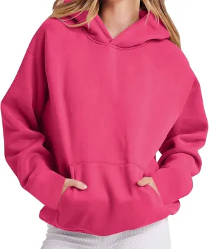Oversized Hoodies for Women 2024 Fleece Sweatshirts Long Sleeve Sweaters Pullover Fall Fashion Outfits