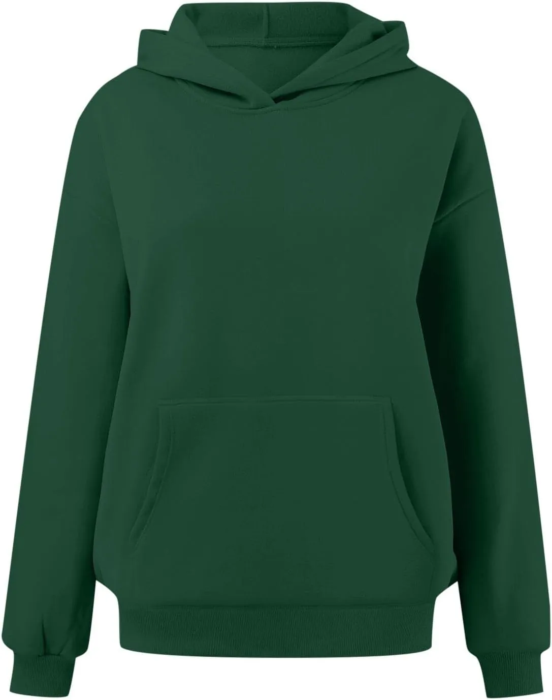 Oversized Hoodies for Women Cute Fleece Hooded Sweatshirt Pullover Long Sleeve Fall Preppy Sweatshirts with Pockets
