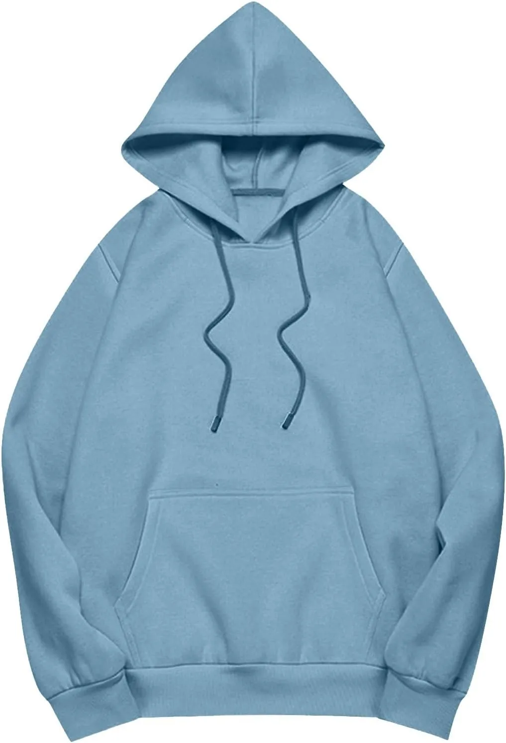 Oversized Hoodies for Women Y2k Drawstring Long Sleeve Fleece Pullover Sweatshirts Fall Outfits Clothes with Pockets