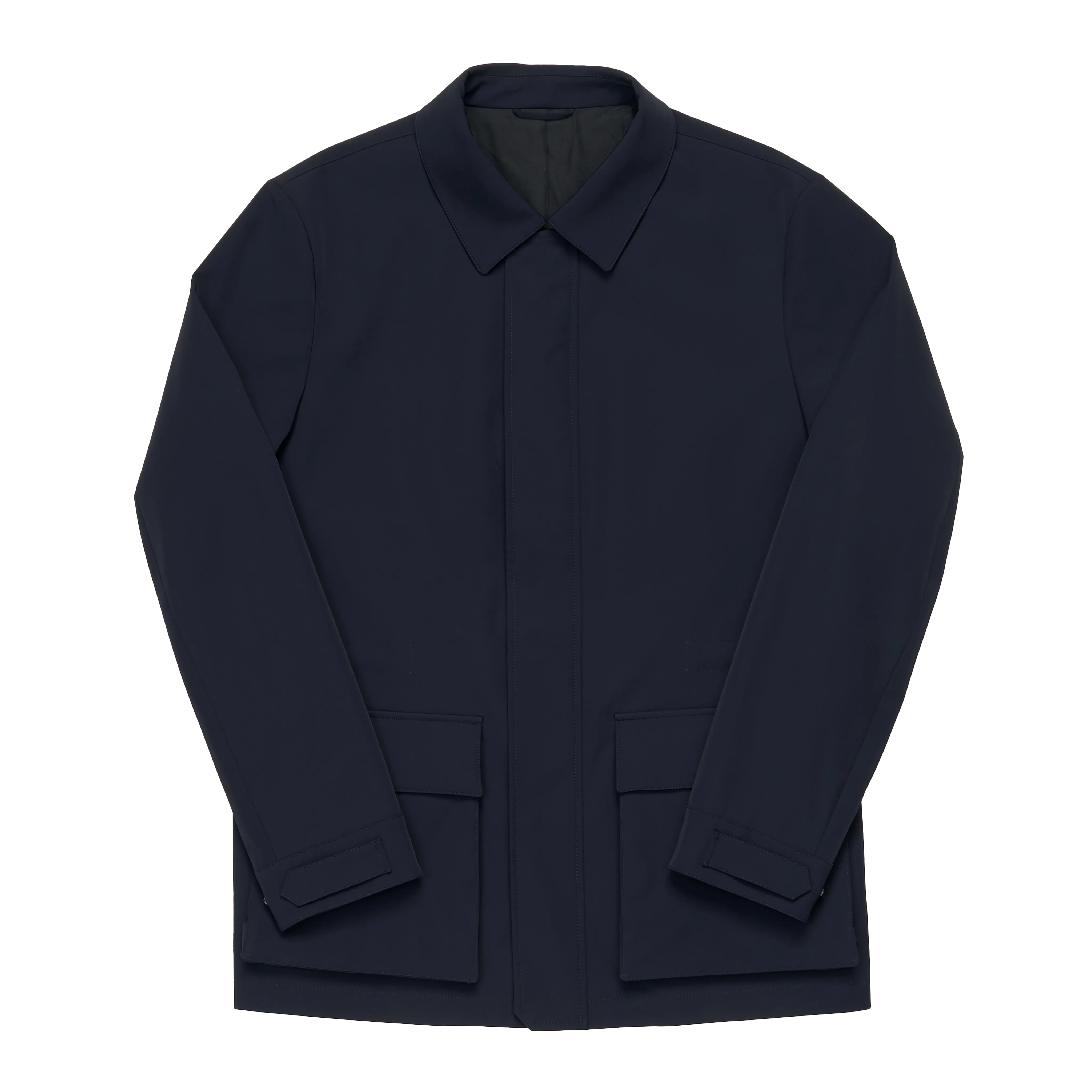 P. Johnson Technical Field Jacket in Navy Weatherproof