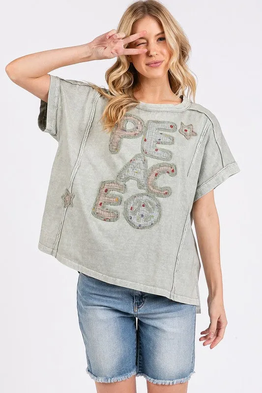 PEACE Short Sleeve T-Shirt