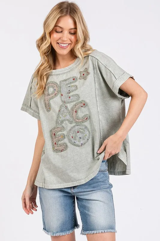 PEACE Short Sleeve T-Shirt