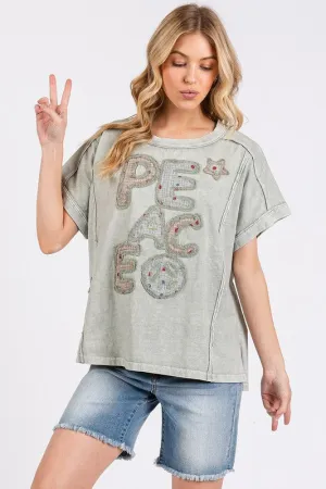 PEACE Short Sleeve T-Shirt
