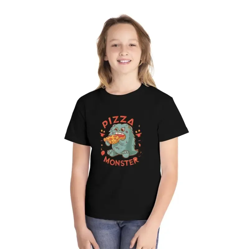 Pizza Monster Classic Fit Tee Combed Ring Spun Cotton